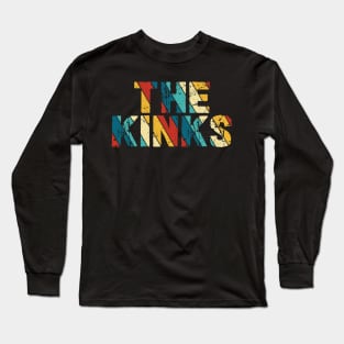 Retro Color - The Kinks Long Sleeve T-Shirt